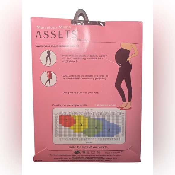 Spanx New NWT Marvelous Mama Assets Maternity Ankle Brown Leggings Size 3 - Picture 4 of 5